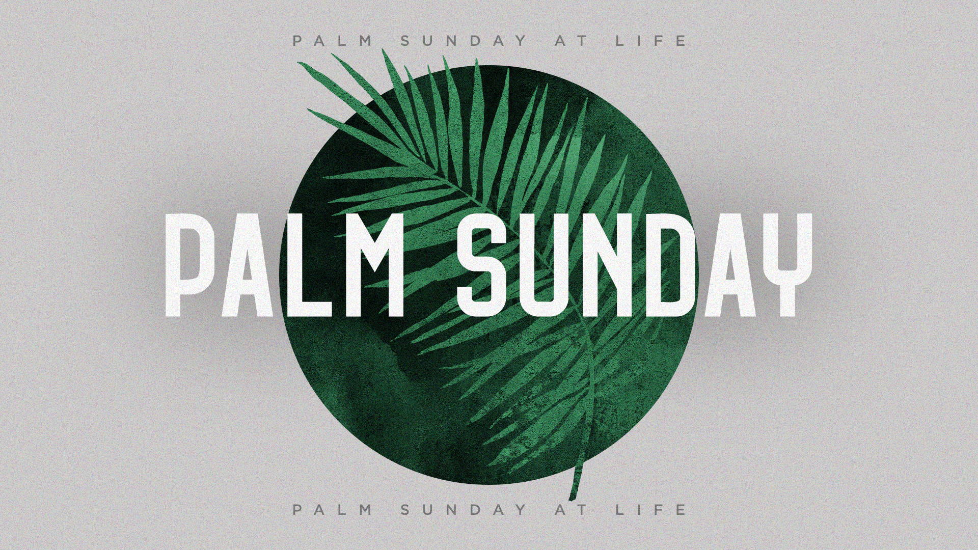 Palm Sunday